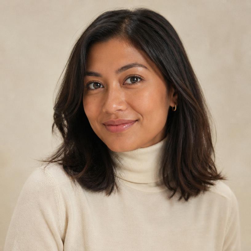 Portret van Anouk Wijaya